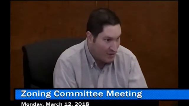 (03/12/18) Zoning Committee Meeting смотреть онлайн