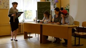 11А - Сценка "Урок музыки"