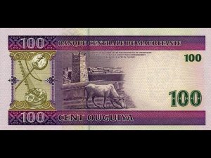 #обзор банкноты 100 Угий Мавритании 2008 года. АМУЛЕТ ТУАРЕГОВ!!!