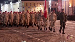 2 ночная тренировка Юнармии в Екатеринбурге.