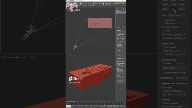 Чек-лист  "Эффектные рендеры 3d-модели на белом фоне" #3dsmax #3dmodeling #3dmax #tutorial3d #3d