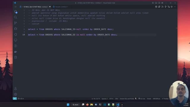 ORACLE DATABASE TUTORIAL #14 DATA NULL