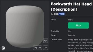 YOU CAN NOW WEAR ACCESSORIES BACKWARDS! ROTATE HATS 180° FOR FREE! (ROBLOX)