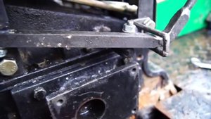 Модернизация рычагов КПП(кулисы) мототрактора DW 1120