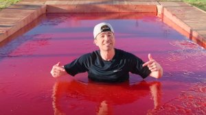 Самый Большой Бассейн с Желе в Мире - Можно ли плавать в Желе?