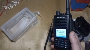 Распаковка и поверхностный обзор радиостанции Baofeng DM-1702. #baofeng #радио #радиолюбитель #dmr