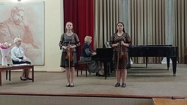 Скрипка - душа моя  концерт класса преподавателя Алины Рябченко