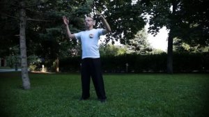 Игры пяти зверей (У Цинь Си) - 6. Медведь поворачивается из стороны в сторону.