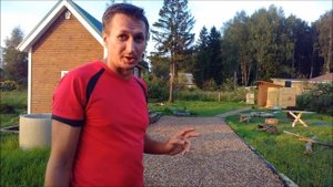 Отсыпал дорожки, теперь топчик
