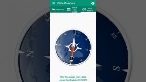 Qibla compass
