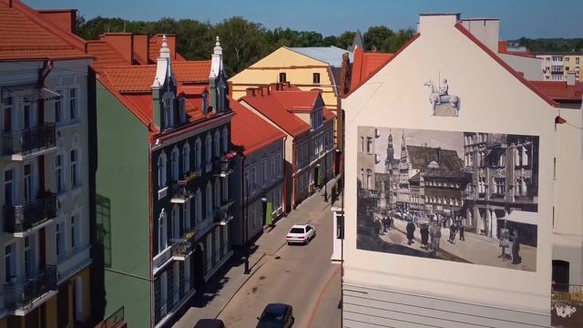 Черняховск - город где я родился. Родные места с высоты птичьего полета. (Insterburg). Калининград.