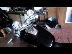 Колонки на руль мотоцикла