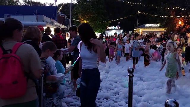 🔥#4. Зажигательная пенная дискотека в Парке им. Октябрьской революции. (28.06.2024)🔥