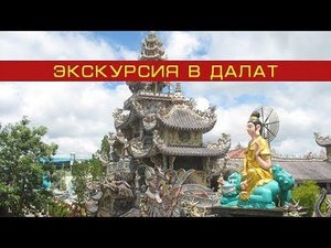 Экскурсия в Далат (Вьетнам): Крэйзи Хаус (Crazy House), пагода, водопады