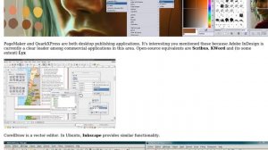 Are there any Ubuntu-based equivalents of Corel Draw, PageMaker, PhotoShop and Quark Express