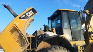 Фронтальный погрузчик Caterpillar 950H – продается на HEAVY FAIR! Видео диагностика погрузчика
