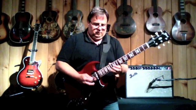 Garrett Park Guitars - 1997 Gibson USA '61 Reissue SG Heritage Cherry смотреть онлайн