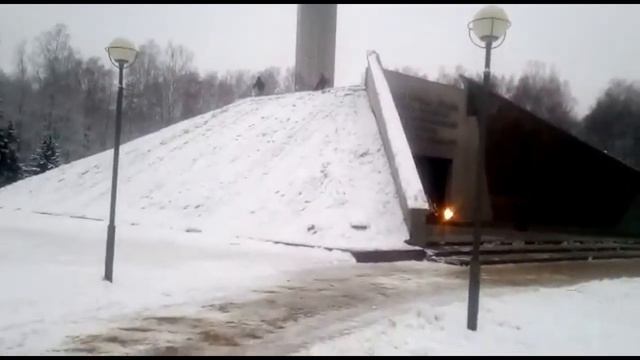 Курган Бессмертия или зимний аттракцион?