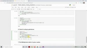 #5 - Basics of Python - Some Coding Problems (Part 2) (2020) (India)