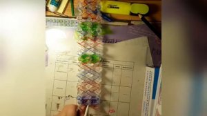 Урок 3. Плетение из резинок. Украшения. Браслеты. Браслет Бриллиант.