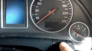 Ауди А4 Б6 2001 г. 2,0 ALT - Сброс межсервисного ( сервисного ) интервала