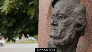 Sony a6300 vs Canon 80D - 4k vs FullHD Video Quality Test