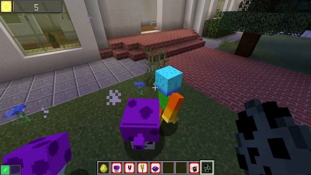 Майнкрафт но обзор грибов из мода растения против зомби