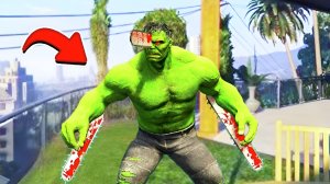 ХАЛК ПРЕВРАТИЛСЯ В ЧЕЛОВЕКУ БЕНЗОПИЛУ! Chainsaw man и ОБЗОР МОДА GTA 5 ВИДЕО