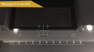 Индукционная варочная панель Weissgauff HI 640 BSC
