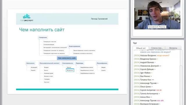 Урок 15 - Источники контента для наполнения сайта смотреть онлайн