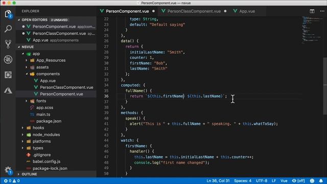 Using TypeScript Class Components in NativeScript Vue | Tutorial