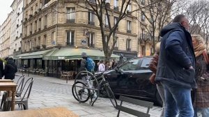 PARIS 4K - ПРОГУЛКА ПО ПАРИЖУ АТМОСФЕРА МАРЭ - 17 ФЕВРАЛЯ 2023