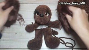 Собачка крючком мастер-класс, описание