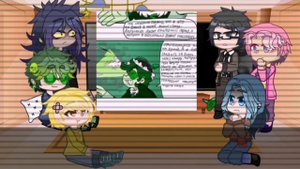 💚|Реакция 13 карт на комикс "Исполнитель"|1/2|💚