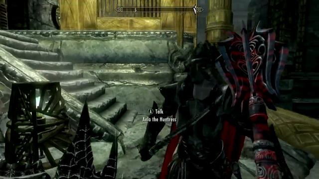 120. Let's Play Skyrim (The Elder Scrolls V Orc Gameplay) - Bullark Hate Falmer