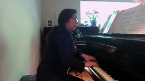 Piano Instruction: teaching and playing Gillock's "Flamenco"