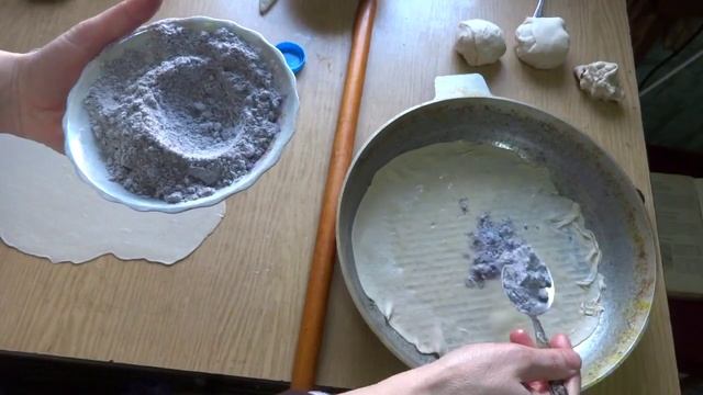 Пирог Катлама с маком (по-татарски)