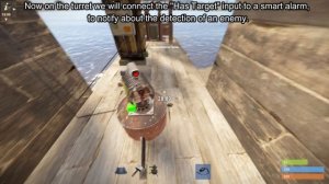 Guide#1 Как подключить турель и оповещение,How to connect a turret and acivate the notification#rus