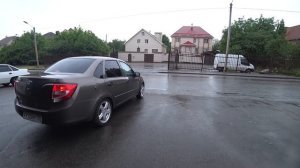 Лада Гранта прошитая, без катализатора. Замер 0-100 км/ч.