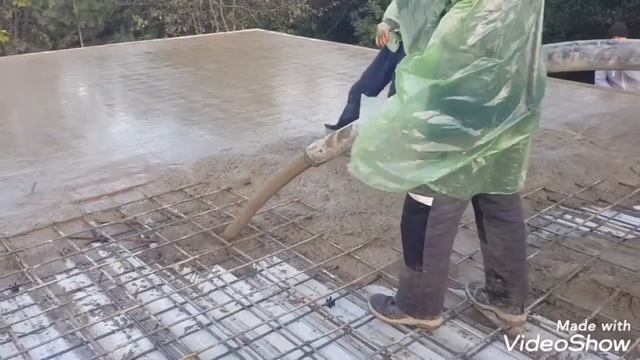 Заливка перекрытия. смотреть онлайн