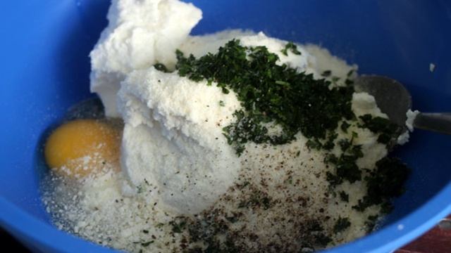 Лазанья с фаршем и моцареллой