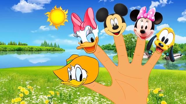Семья пальчиков на русском Микки Маус смотреть онлайн