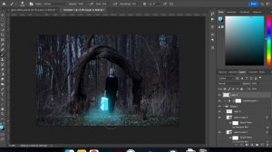 GLOW EFFECT in Photoshop, Fantasy Edit (Beginner Tutorial)