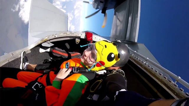 Аэродром Танай. Прыжок с Парашютом в Тандеме. Страшно ли Прыгать? Смотрите сами...