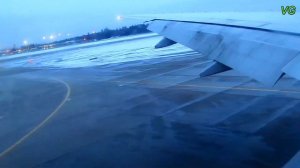 Boeing-777 Bangkok-Moscow lands in Sheremetyevo /Боинг-777 Бангкок-Москва садится в Шереметьево