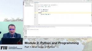 CNT-4713, Module 2, Part 1: Python