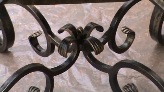 Кованый кофейный столик смотреть онлайн