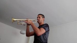 Гимн России - Великолепный и гордый его любит и уважает весь мир на трубе ..Russia anthem - trumpet