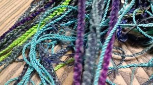 Комплект се кос своими руками/ организация плетения не брейдером