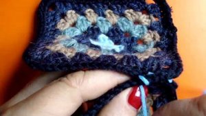 Вязание крючком Урок 229 Как соединять мотивы иглой Crochet